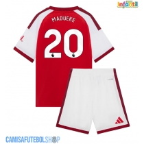 Camisa de time de futebol Arsenal Noni Madueke #20 Replicas 1º Equipamento Infantil 2026-27 Manga Curta (+ Calças curtas)